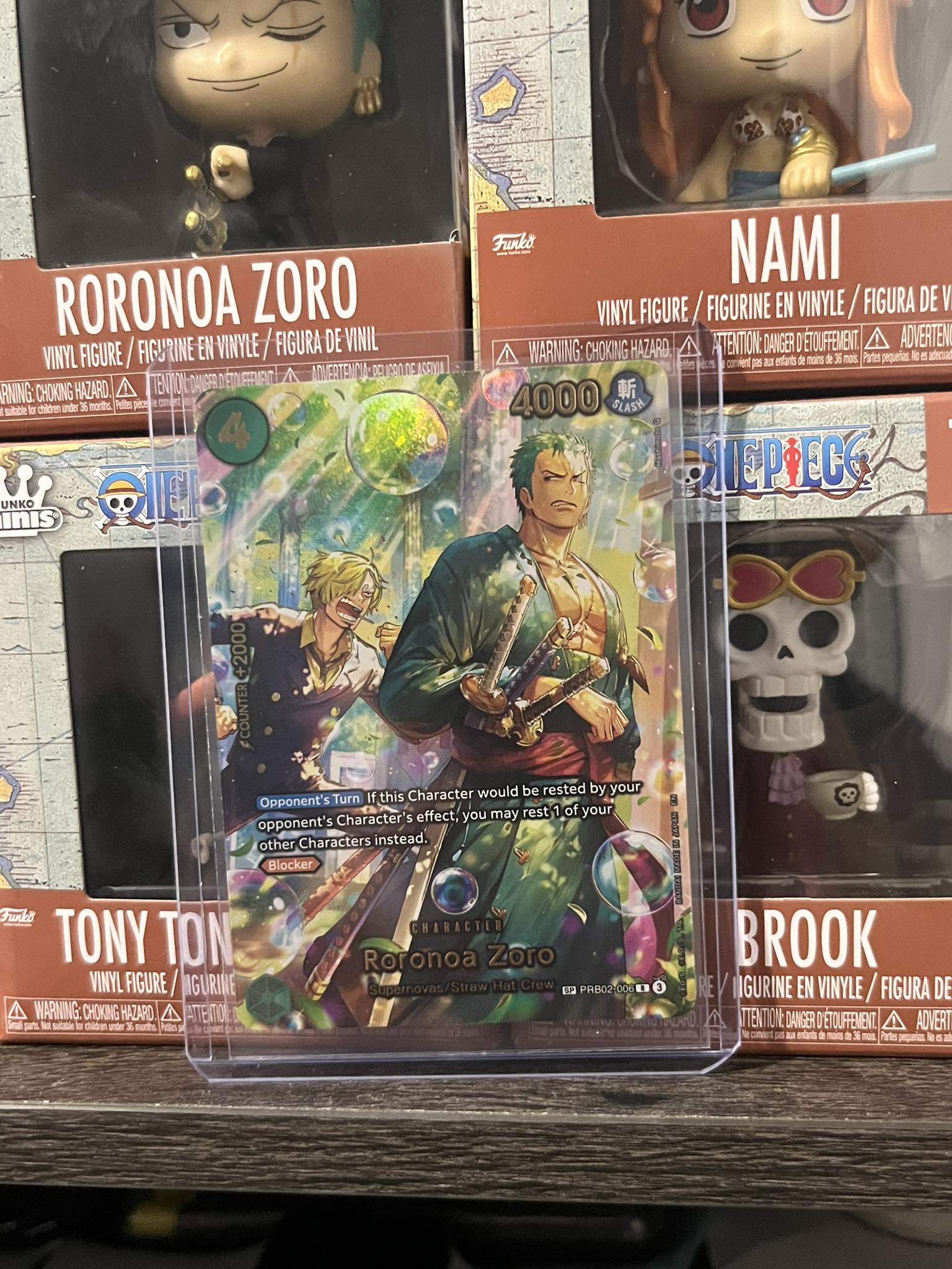 I have this french treasure rare zoro on ebay if anyone interested