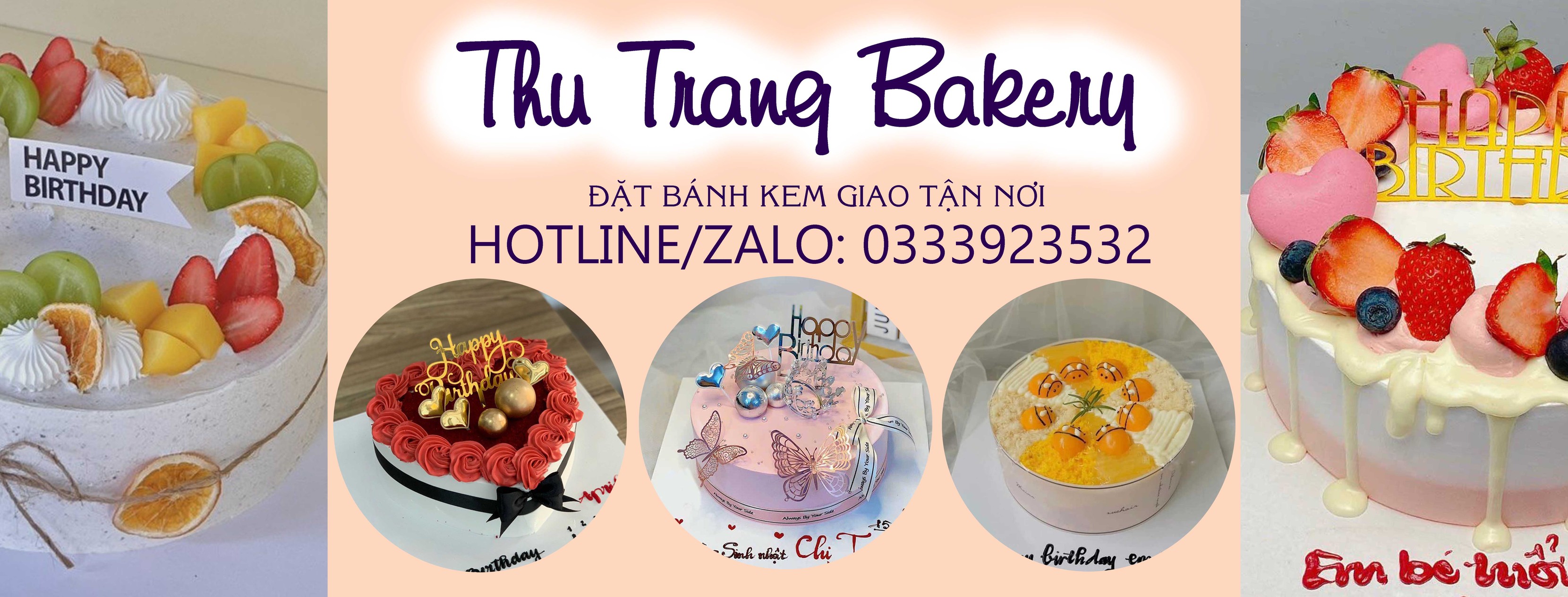 Tiệm Bánh Kem Thành Phố Rạch Giá Kiên Giang - Bánh Kem Thu Trang | Rach Gia