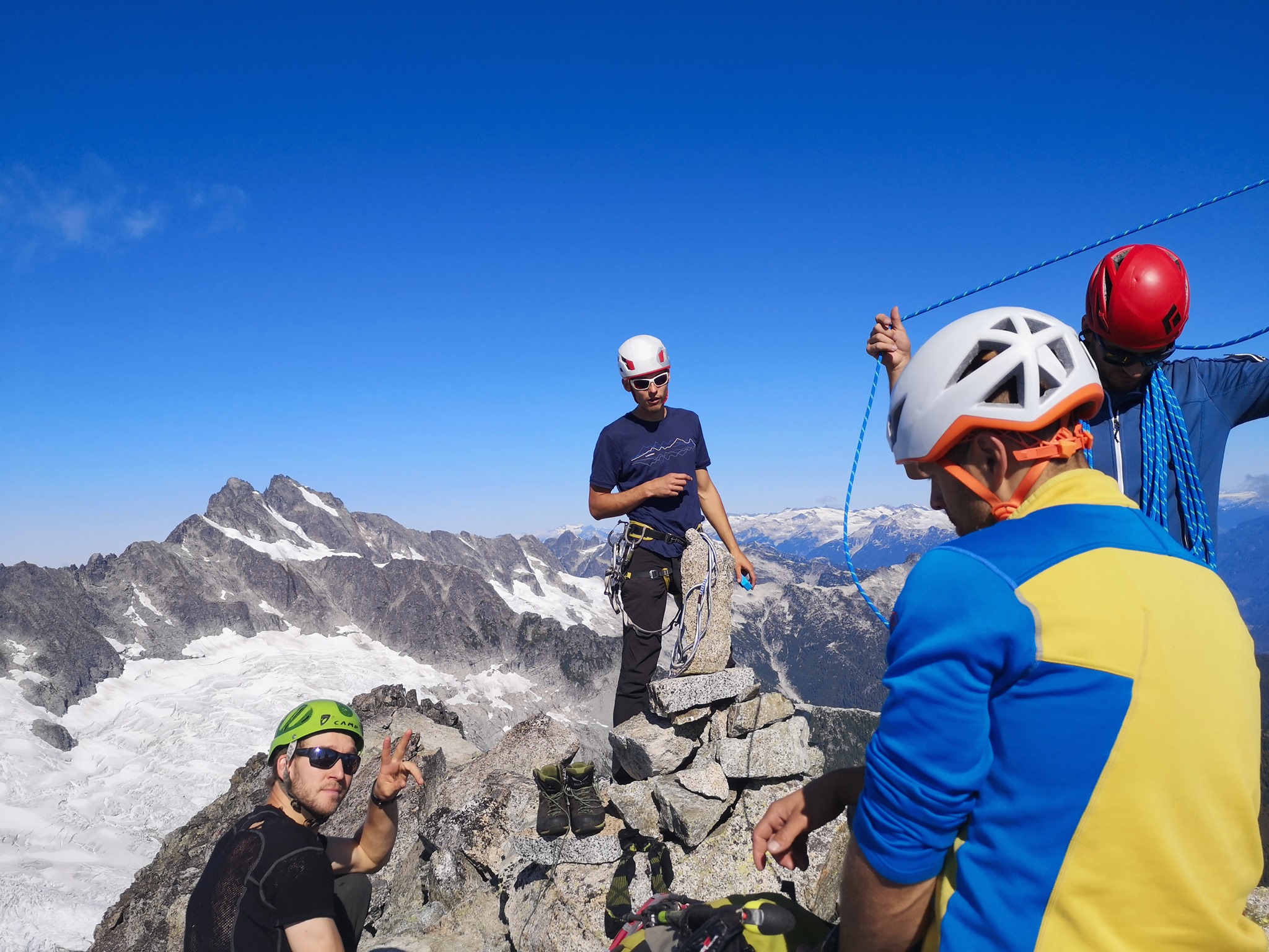Skibale - The east ridge of Mount Alpha is one of the...