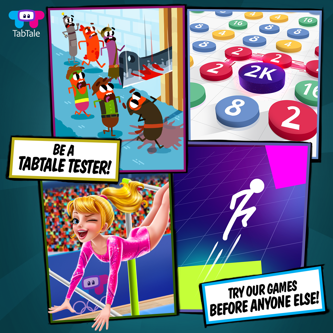 CrazyLabs - 🌟 Be a TabTale Tester! 🌟 Try out our brand-new...