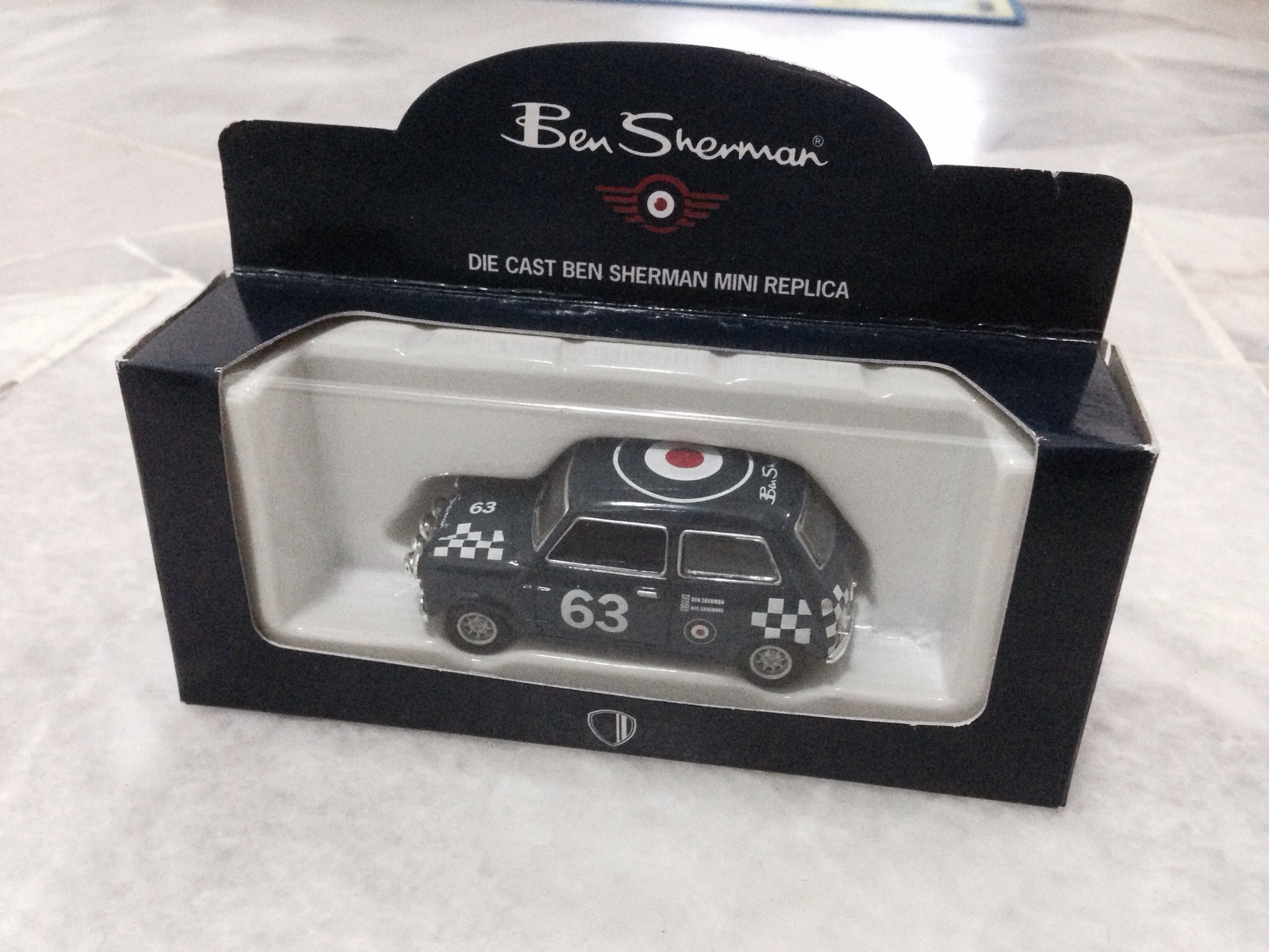 Ben Sherman Mini Ben BenSheran Sherman DIE CAST