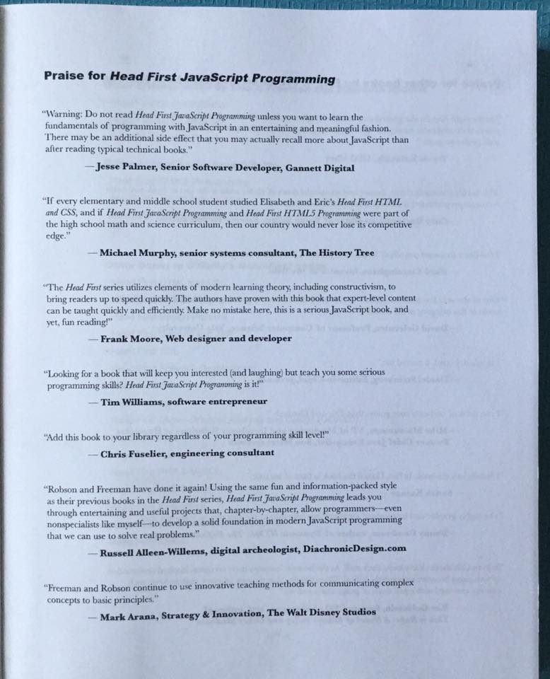 Head First JavaScript sale #30k