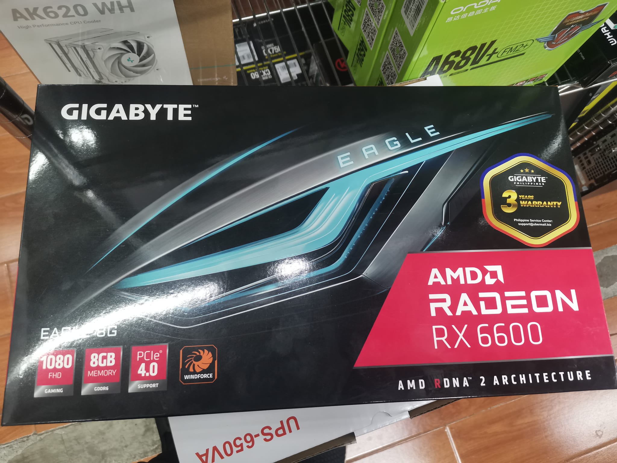 AMD RX 6600 8Gb Vram (Php 8,990 Only Lowest Price Guaranteed) 1 