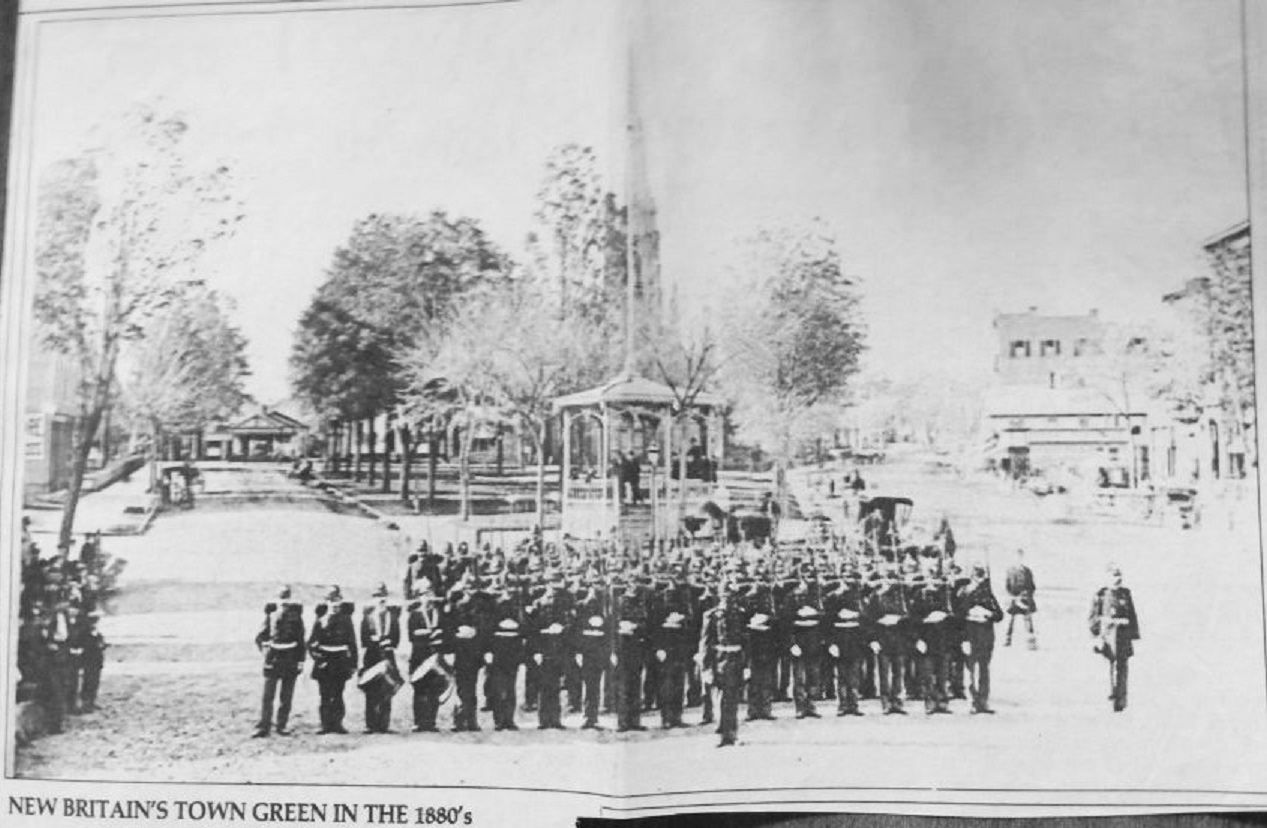 I Remember New Britain | Historic Downtown New Britain ~ **Town Green ...