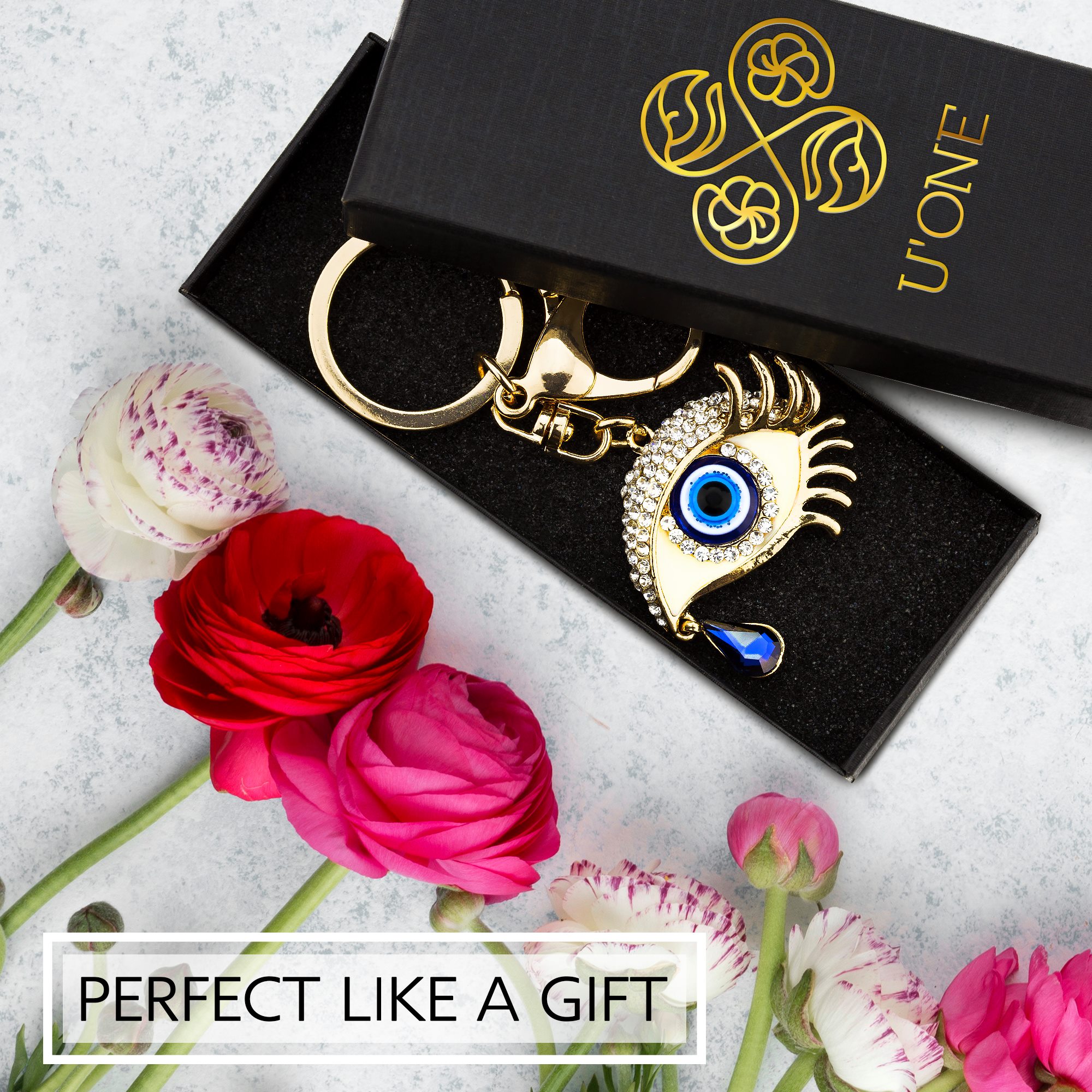 Evil Eye Key Chain Key Ring