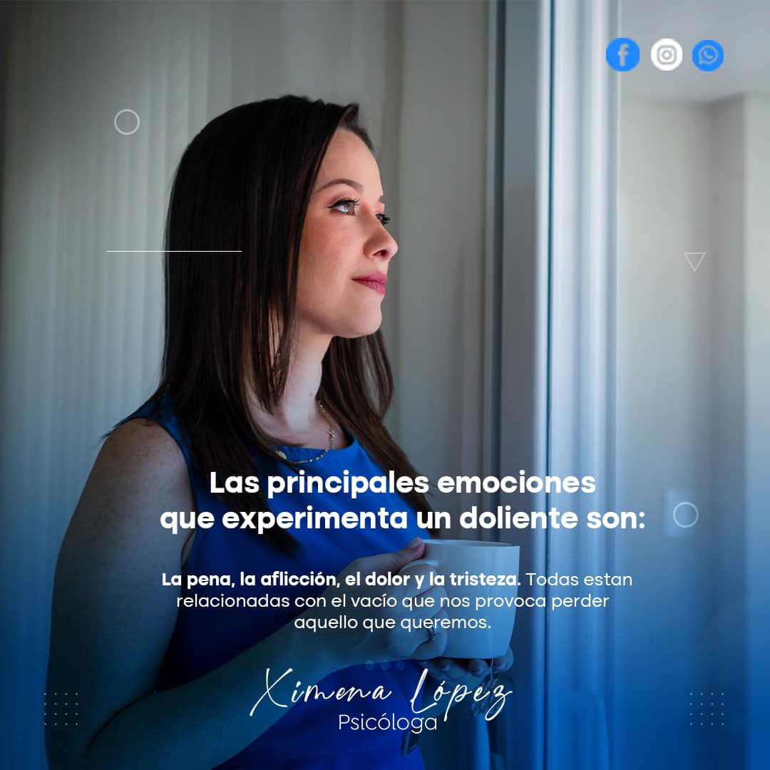 Que siente un doliente ? Aquí... - Psicóloga Ximena López