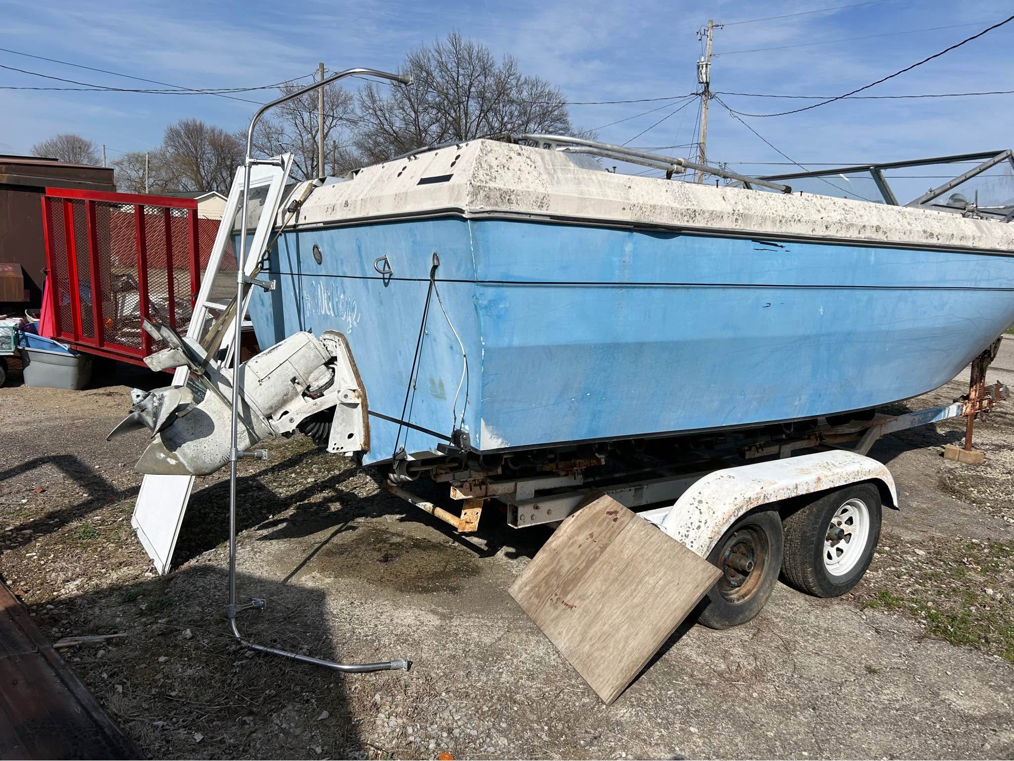 Boat and trailer - Powerboats & Motorboats - Ashville, Ohio | Facebook ...