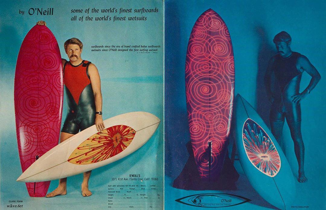 O'Neill wetsuit factory 1973 throwback