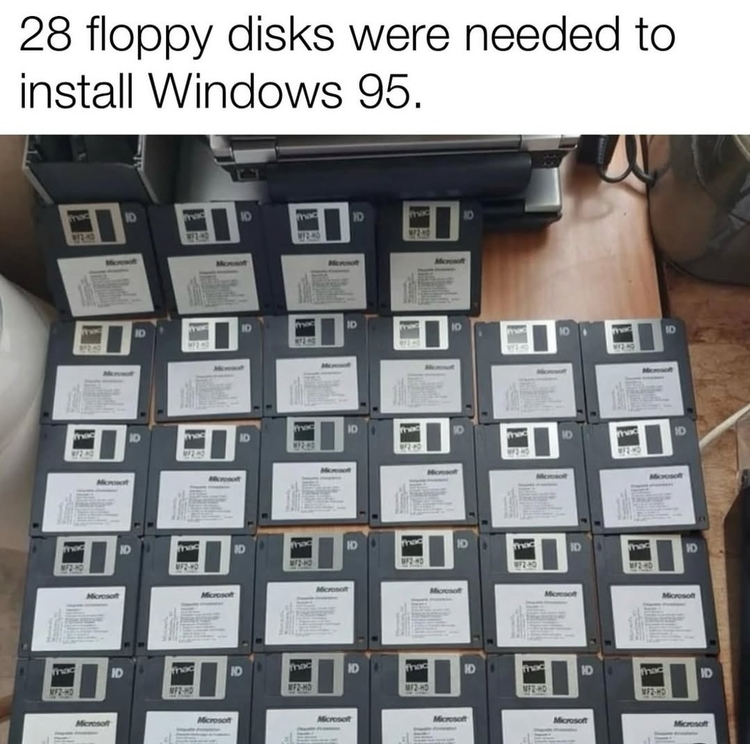 i have this set but i still prefer windows 95 cd