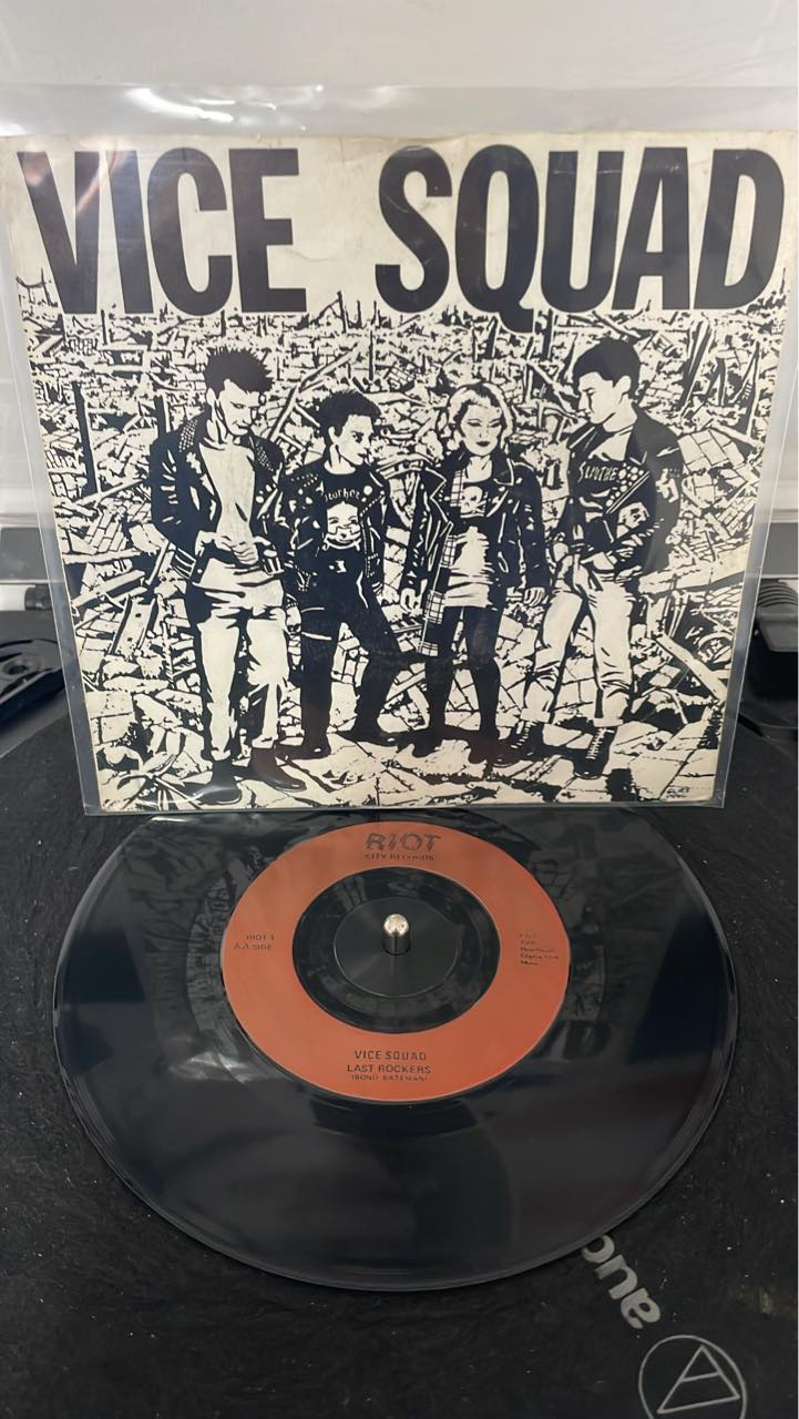 Vice Squad's Last Rockers 1980 punk vinyl