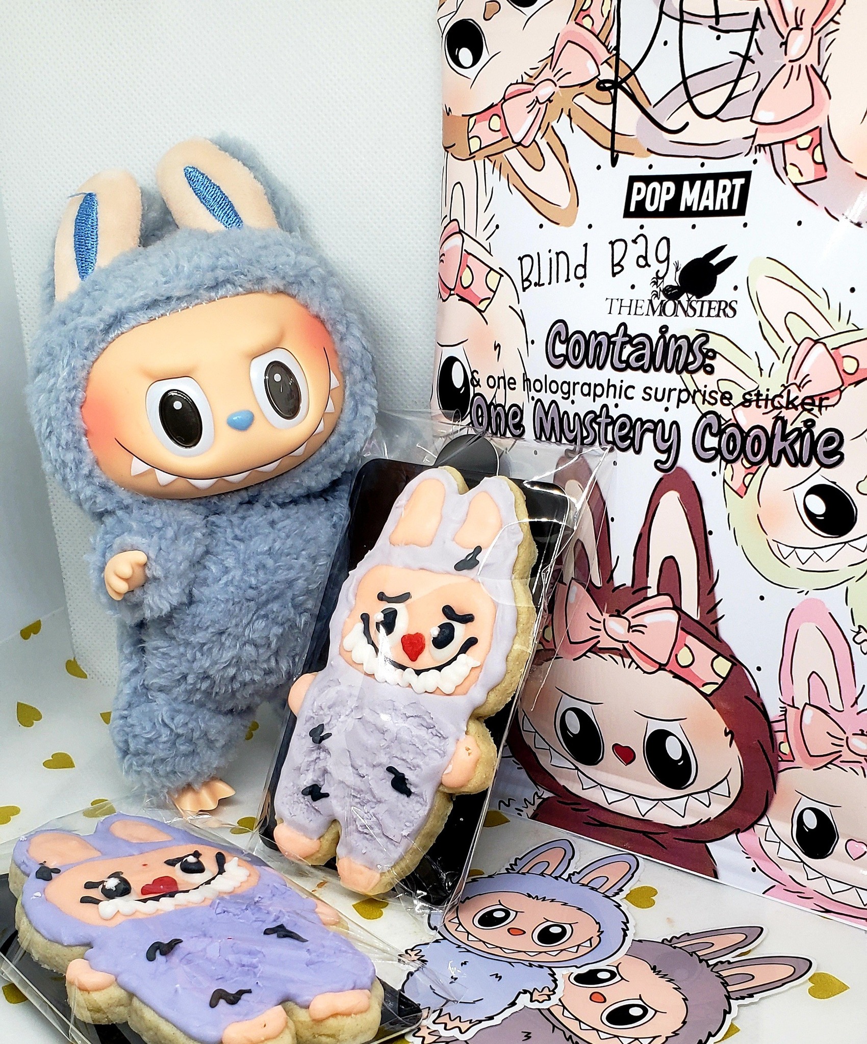 NEW- Labubu sliced sugar edition keychain blind boxes…$2.99 each