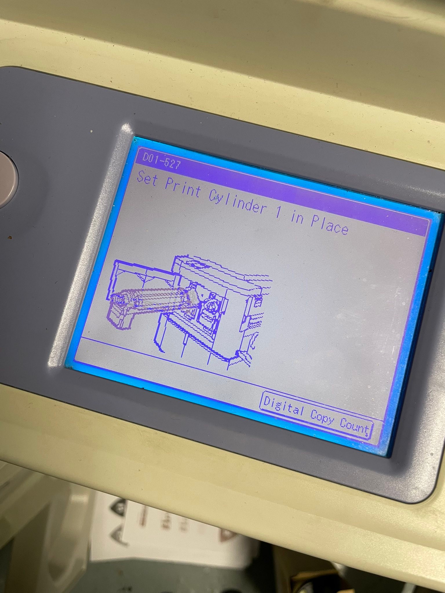 Hi, our MZ770e is displaying error code T92-570 with one of our