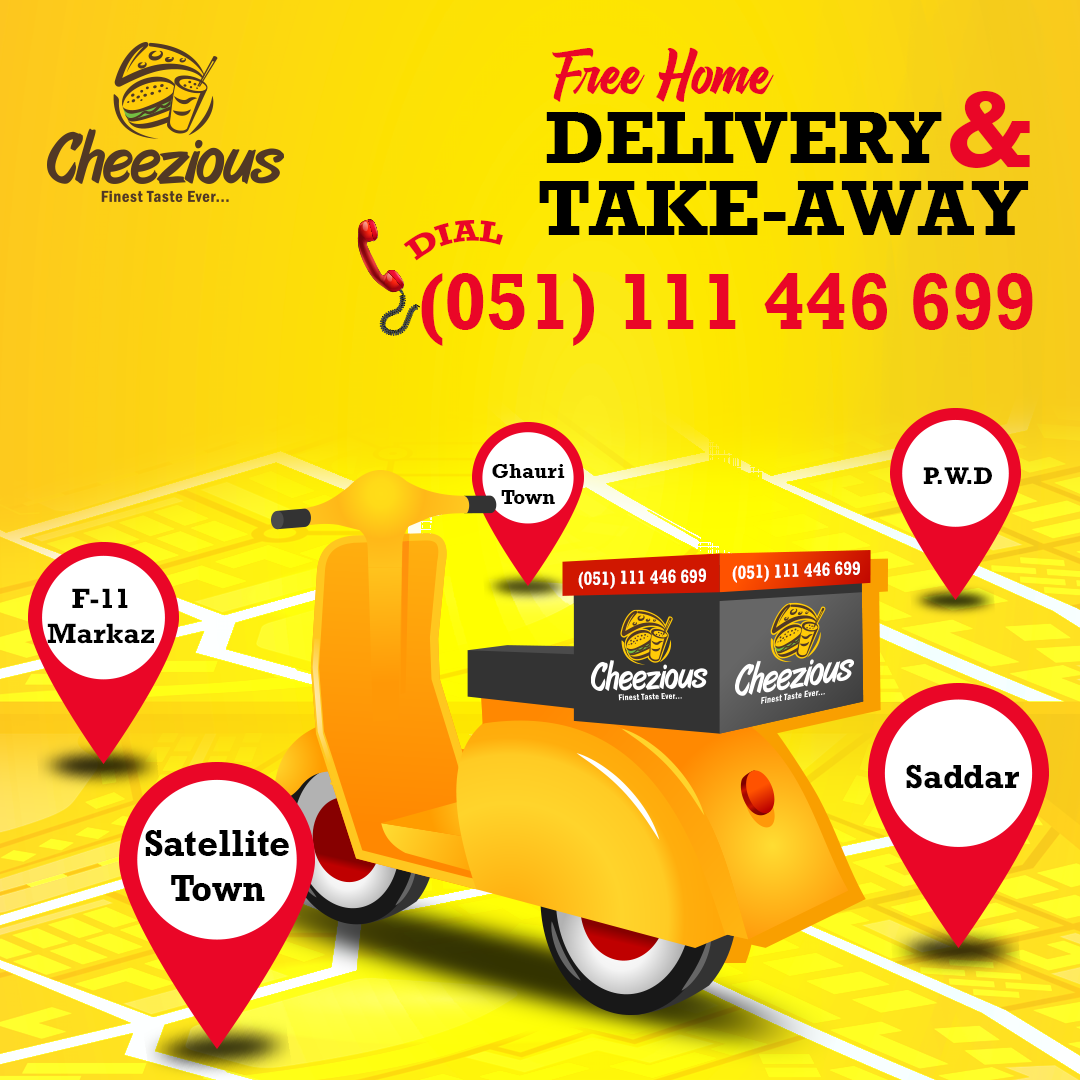 Cheezious - Delivering Fresh & Hygienic food to your...