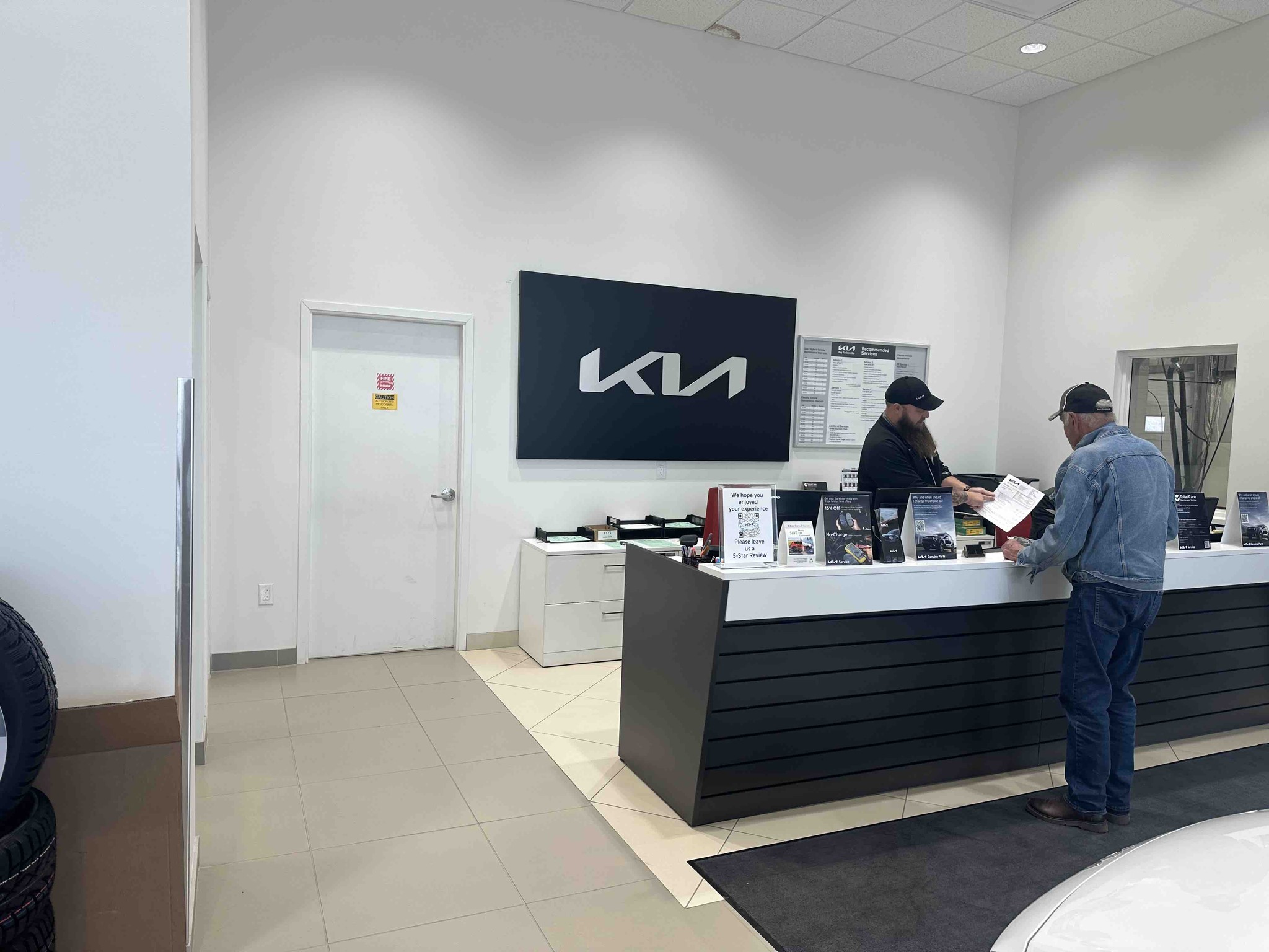 Key Auto Group - Adding the new logo and hoisting the new...