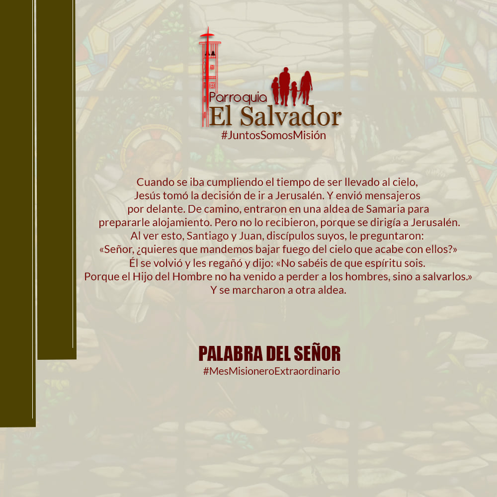 Lectura del santo Evangelio... - Grupo Juvenil Paráclito