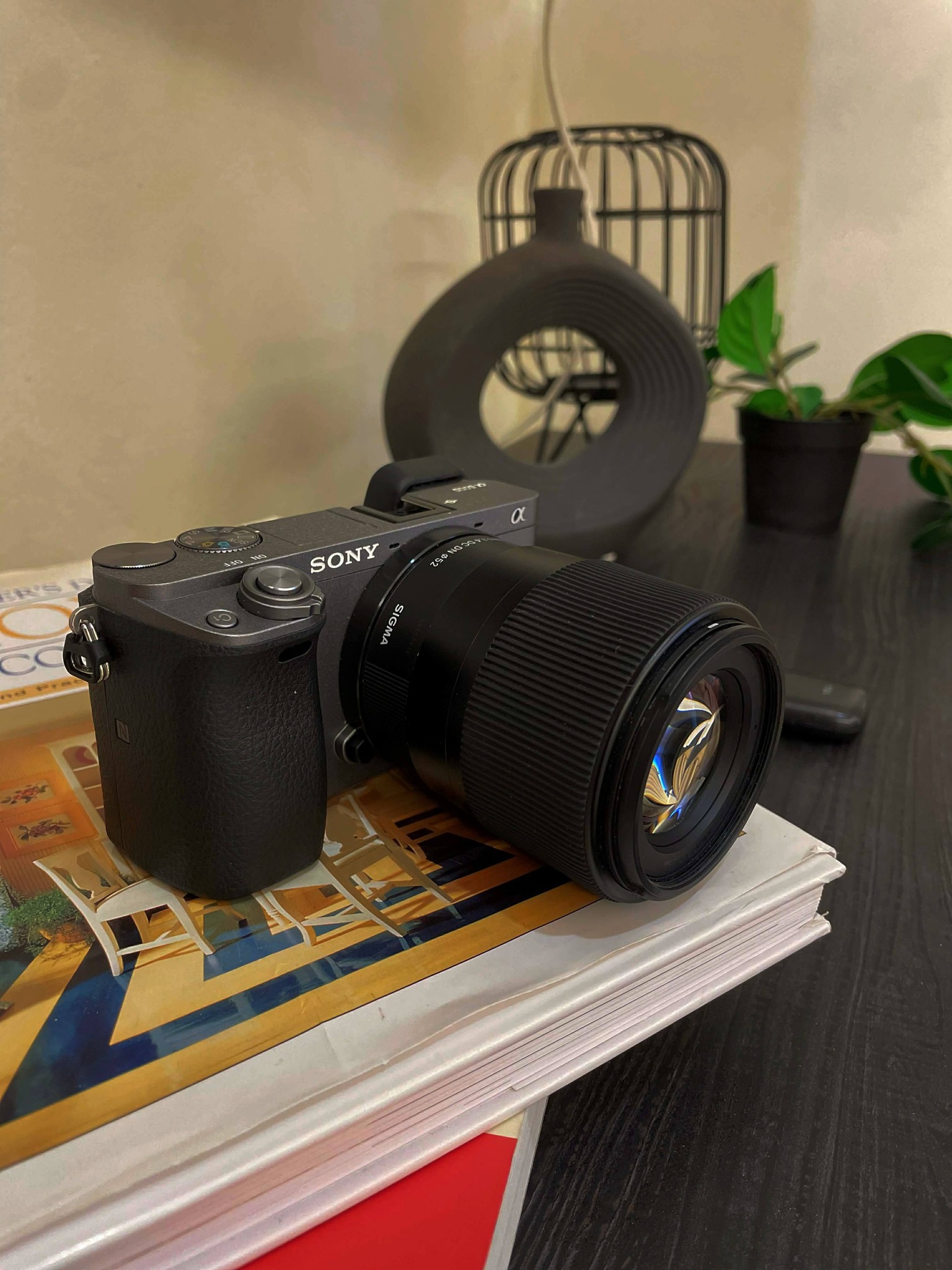 Sony A6000 with Sigma 30mm f1.4 lens for sale