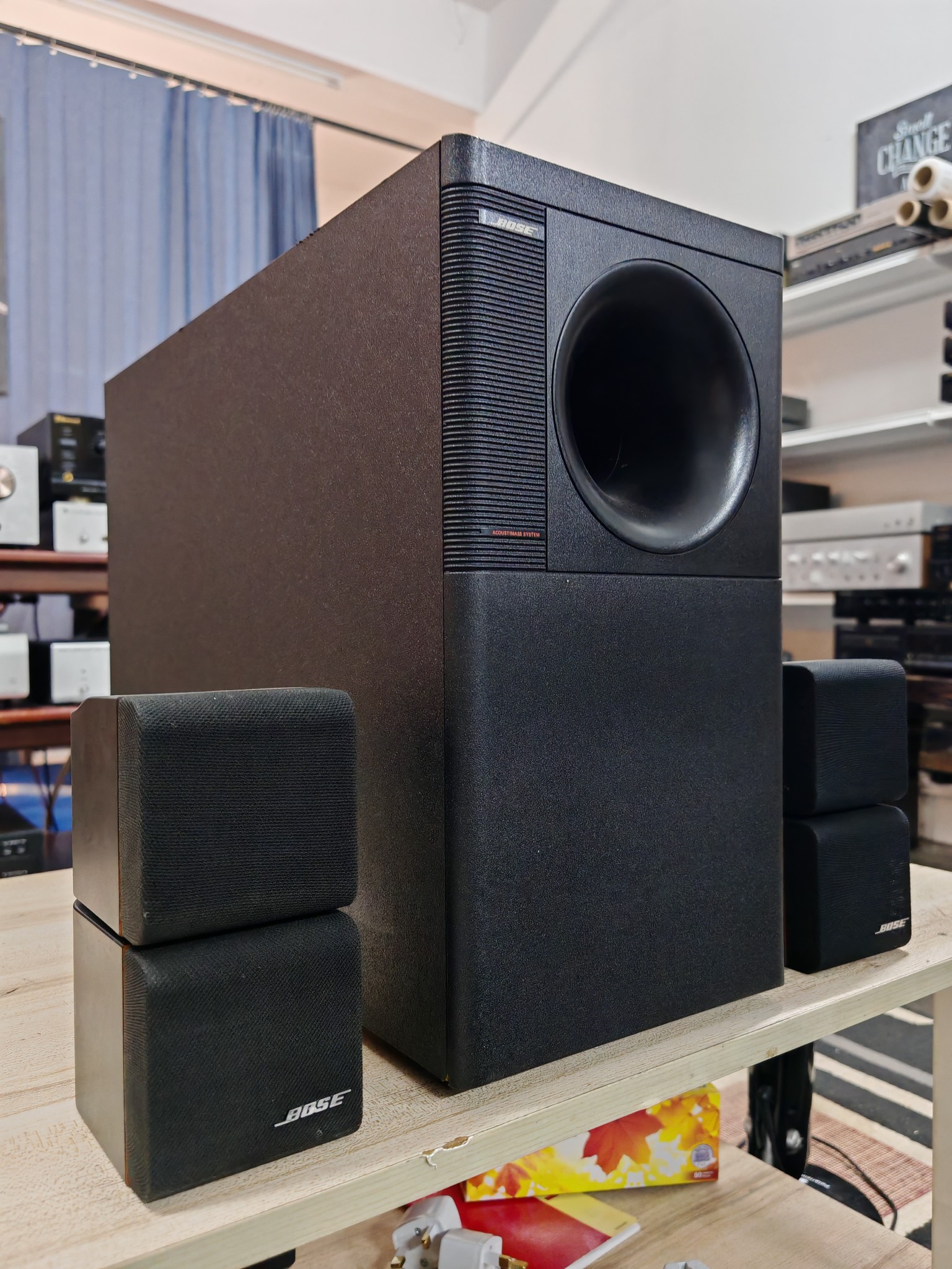 Are Bose Acoustimass 5 series ii speakers worth saving?