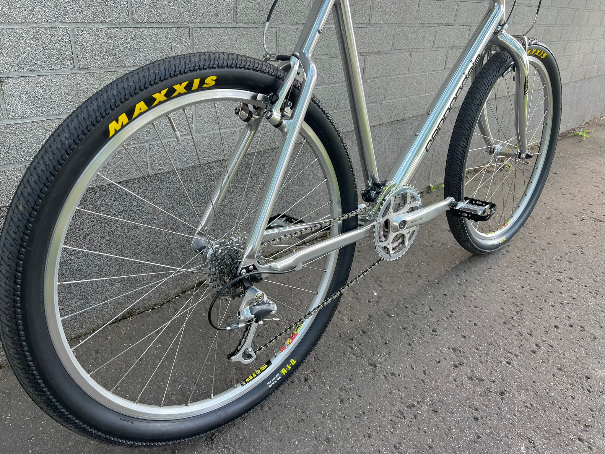 Upgraded 1993 Cannondale M300 bike with XT components