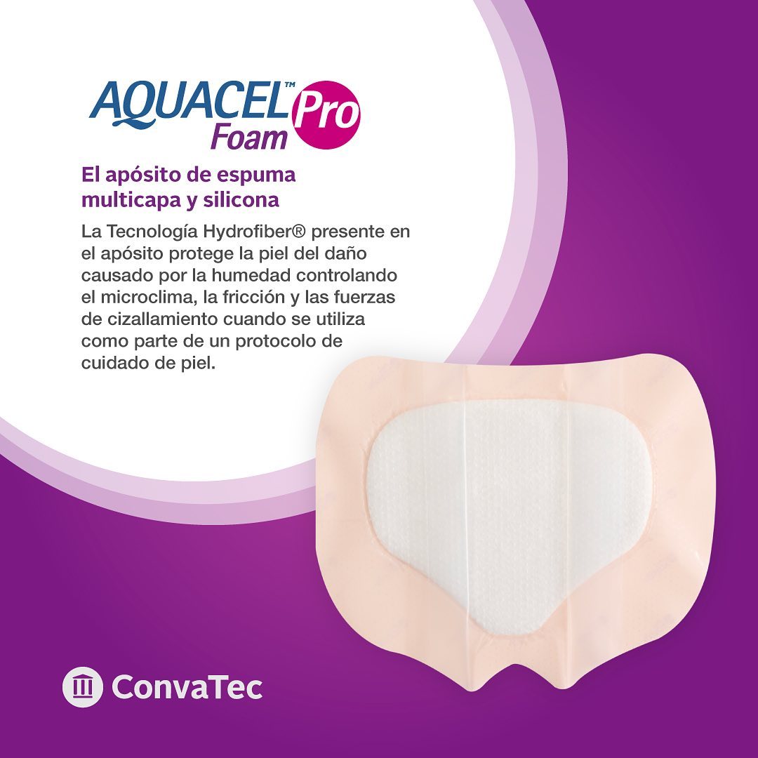 El apósito de espuma multicapa con... - Convatec Argentina
