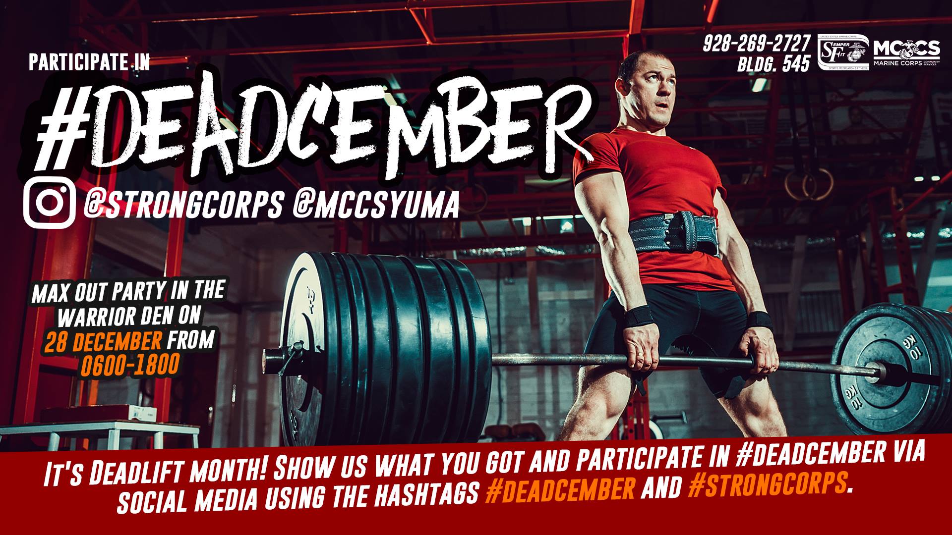 MCCS - Want to participate in #Deadcember, but aren't sure where to ...