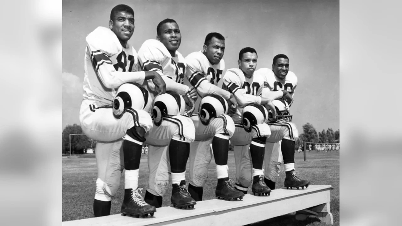 NFL 1950-59 | L.A. Rams ::: DH Night Train Lane : FB Dan Towler : FB ...