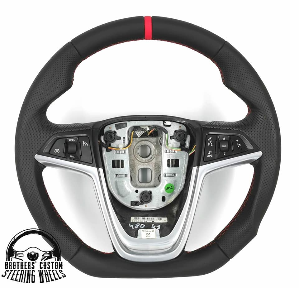 パーツ Likewise Slasher Edition Steering wheel Our new Slasher Edition steering wheel in black suede with gold