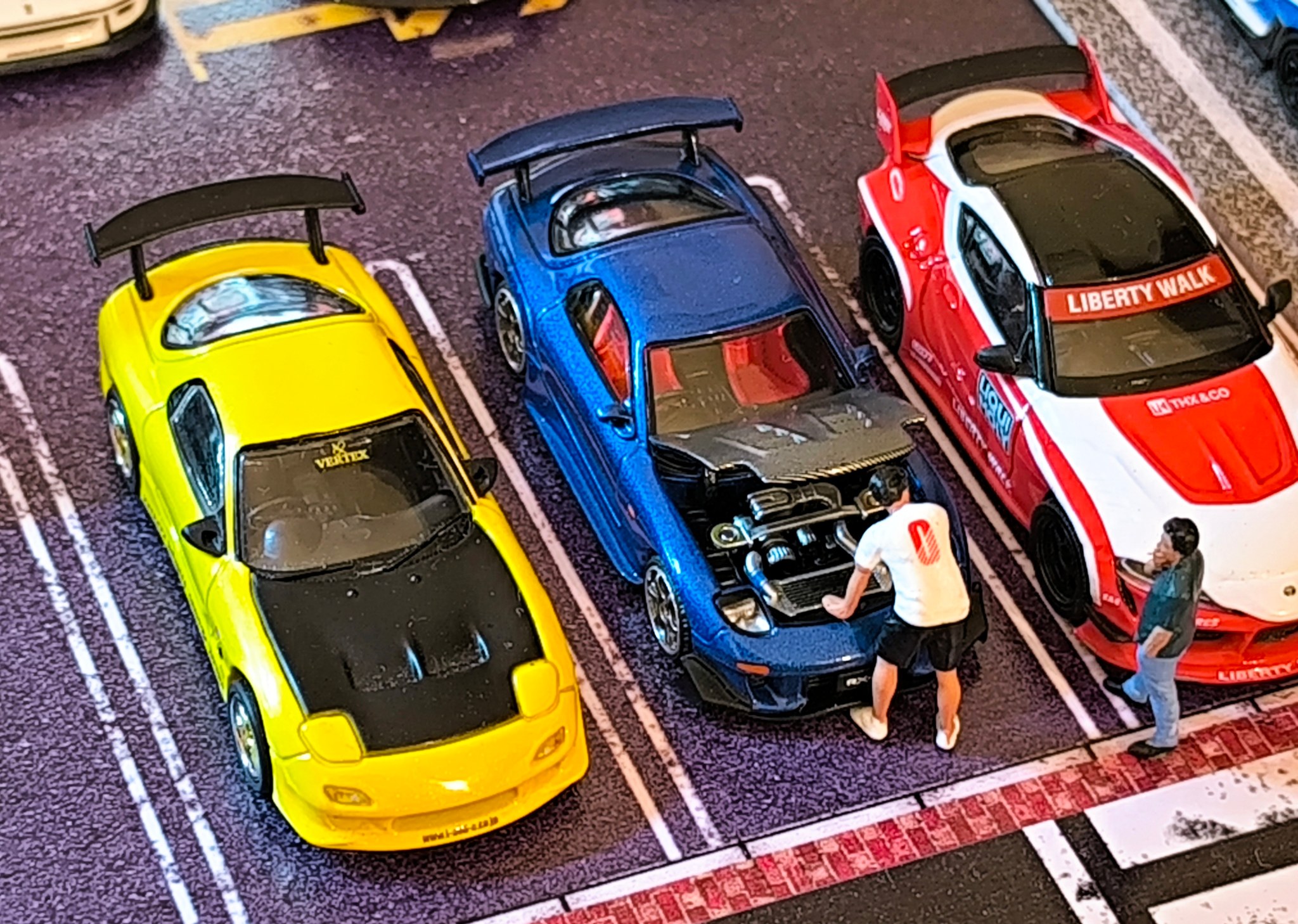 POP RACE x LIBERTY WALK HONG KONG EXCLUSIVE DIECAST BOX SET The