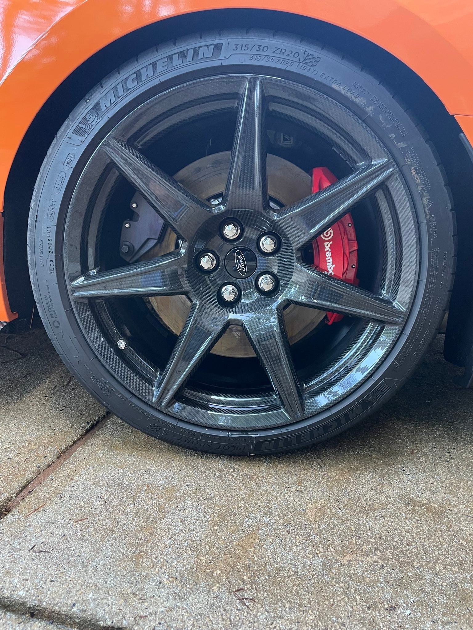 Custom Wheels for Shelby GT500 Heritage Edition Carbon Fiber Track