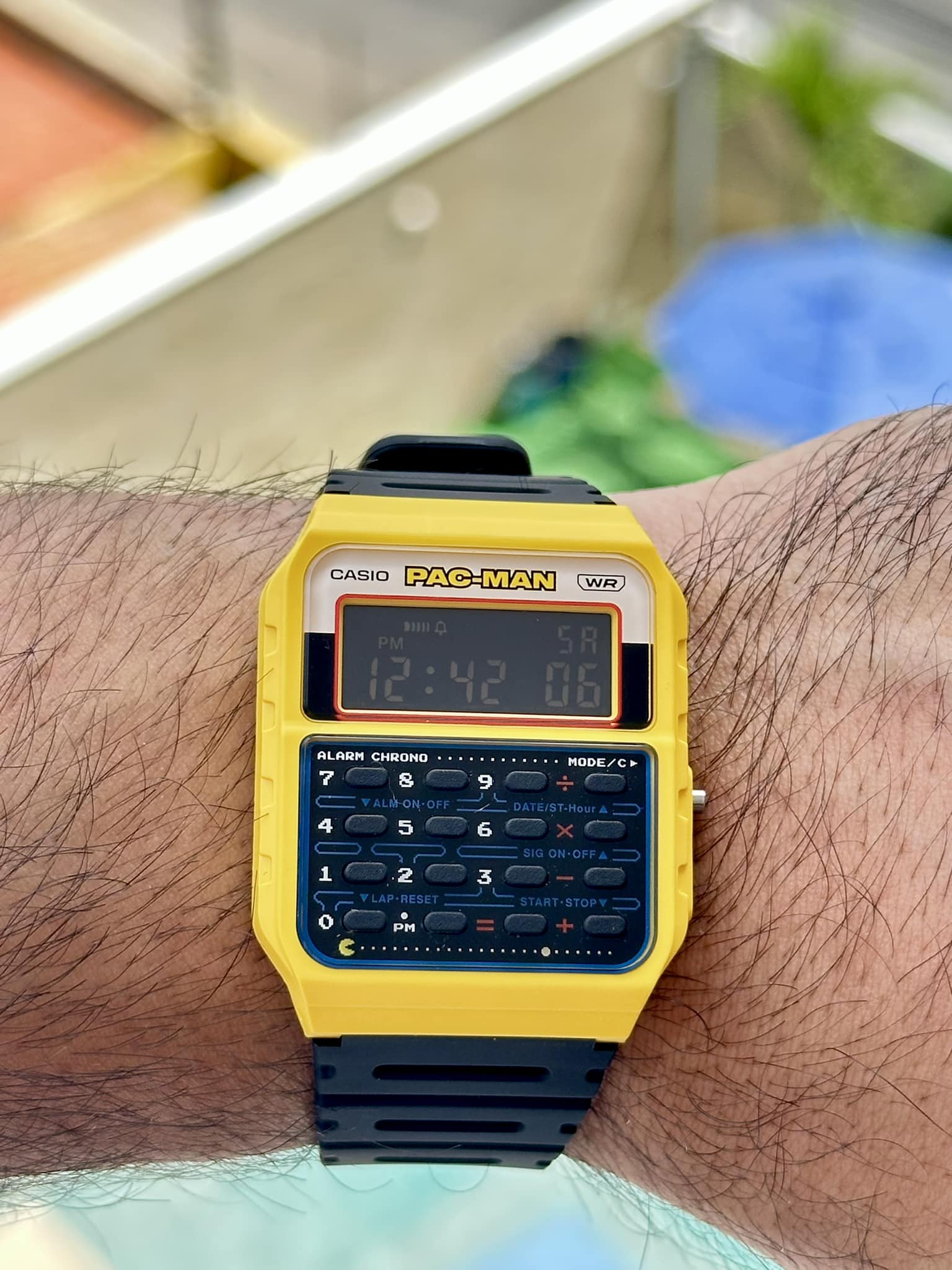 Casio Pacman CA-53WPC So beautiful! ?❤️?