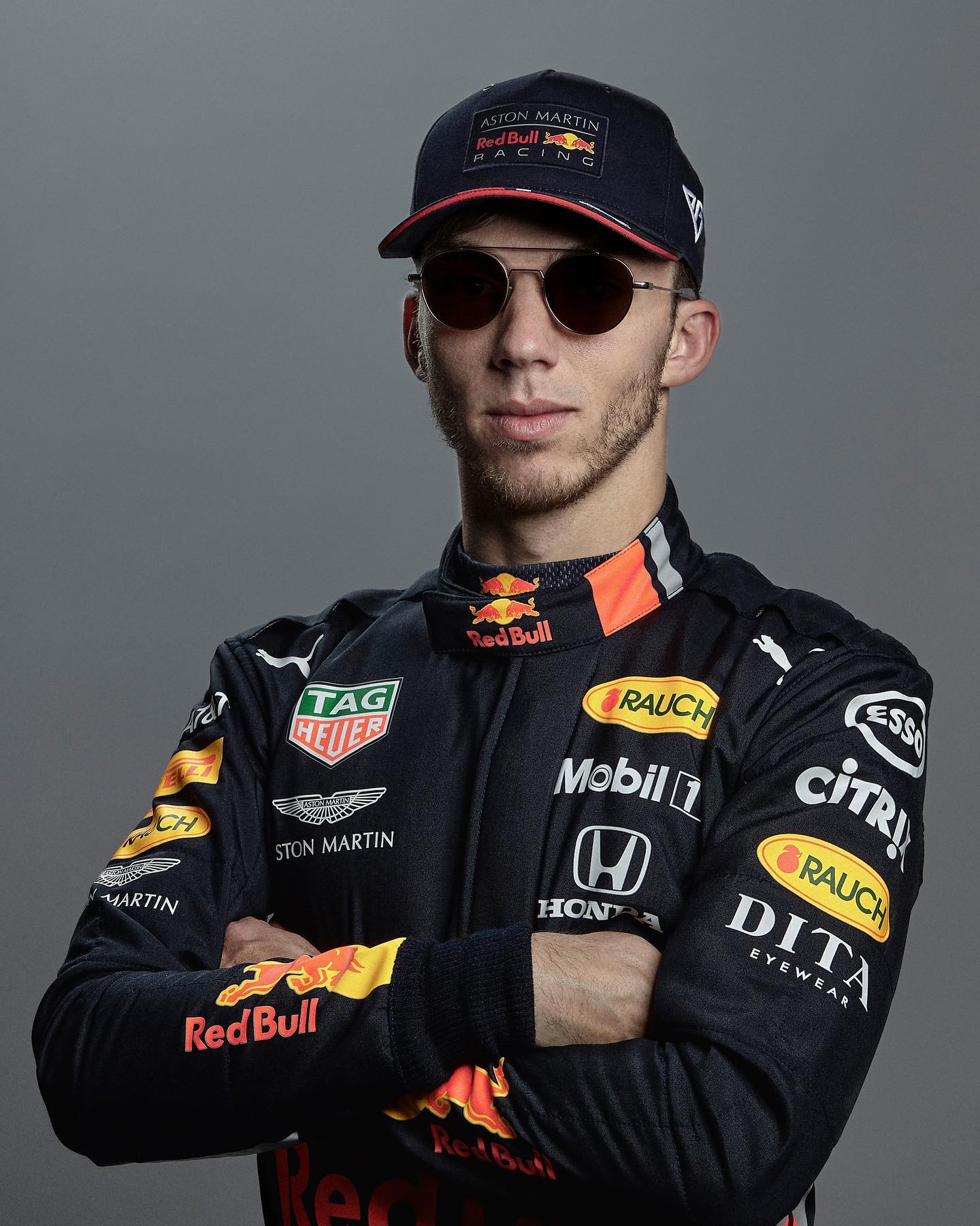 DITA - Pierre Gasly. A true force on the track. Seen here wearing 