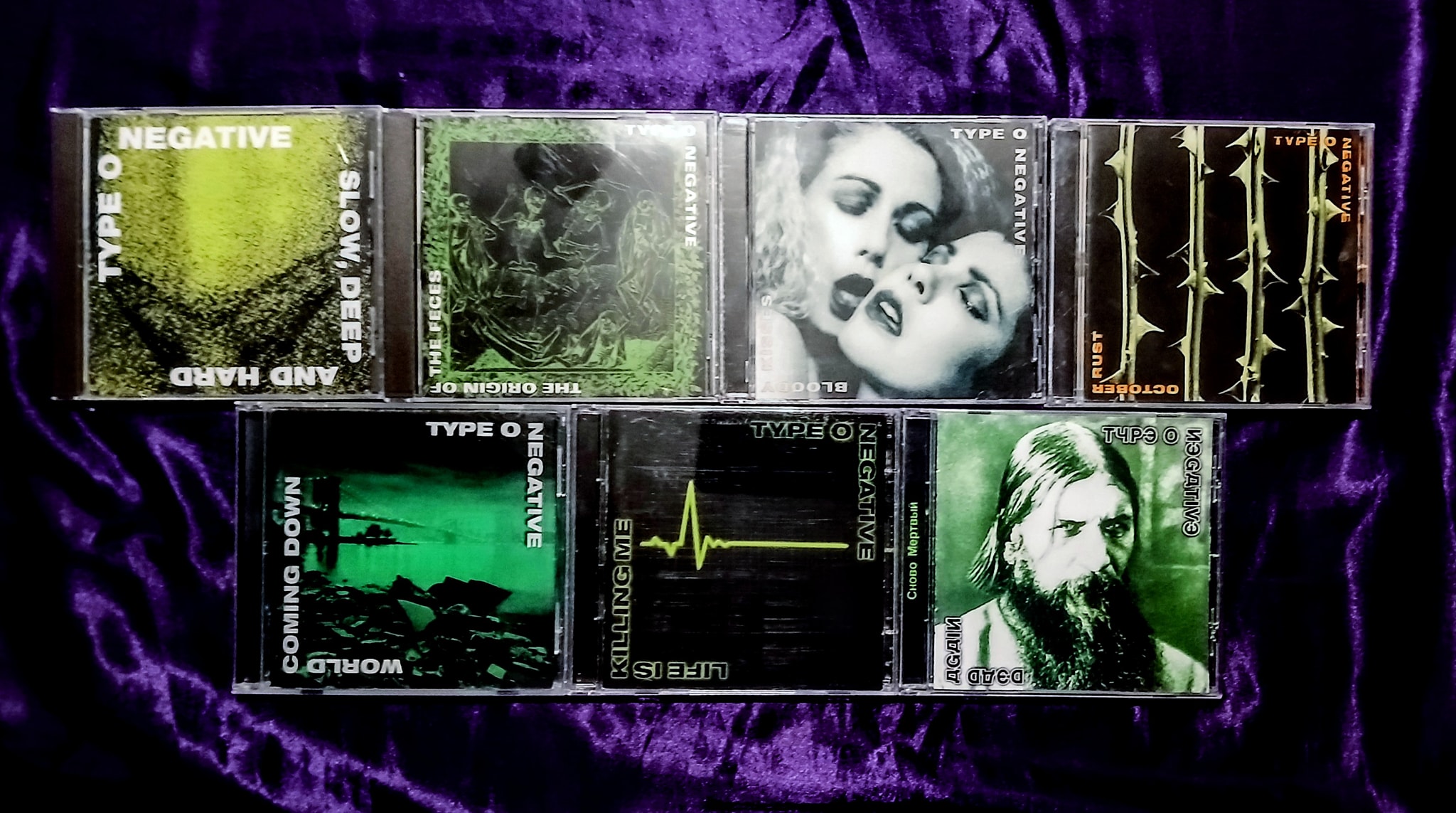 Type O Negative fan completes album collection