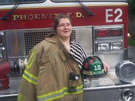 Phoenix Volunteer Fire Dept. Station 10 - Miss Mikayla Cheslock was ...