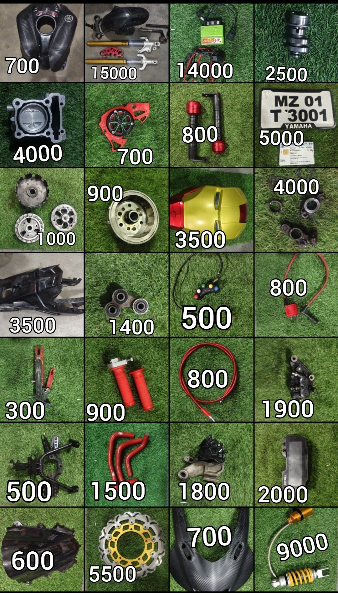 R15v3 Performance And Accessories Seconhand Parts
