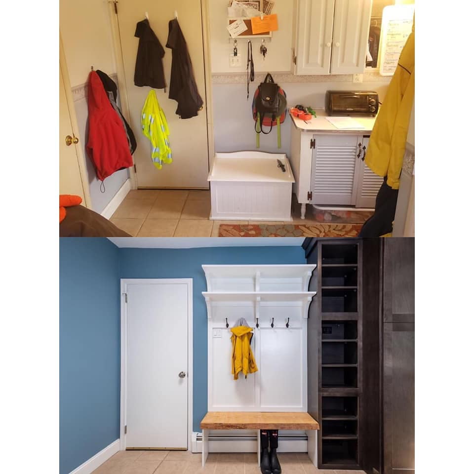 Delivering some before and after... - Ryann Reed Design Build