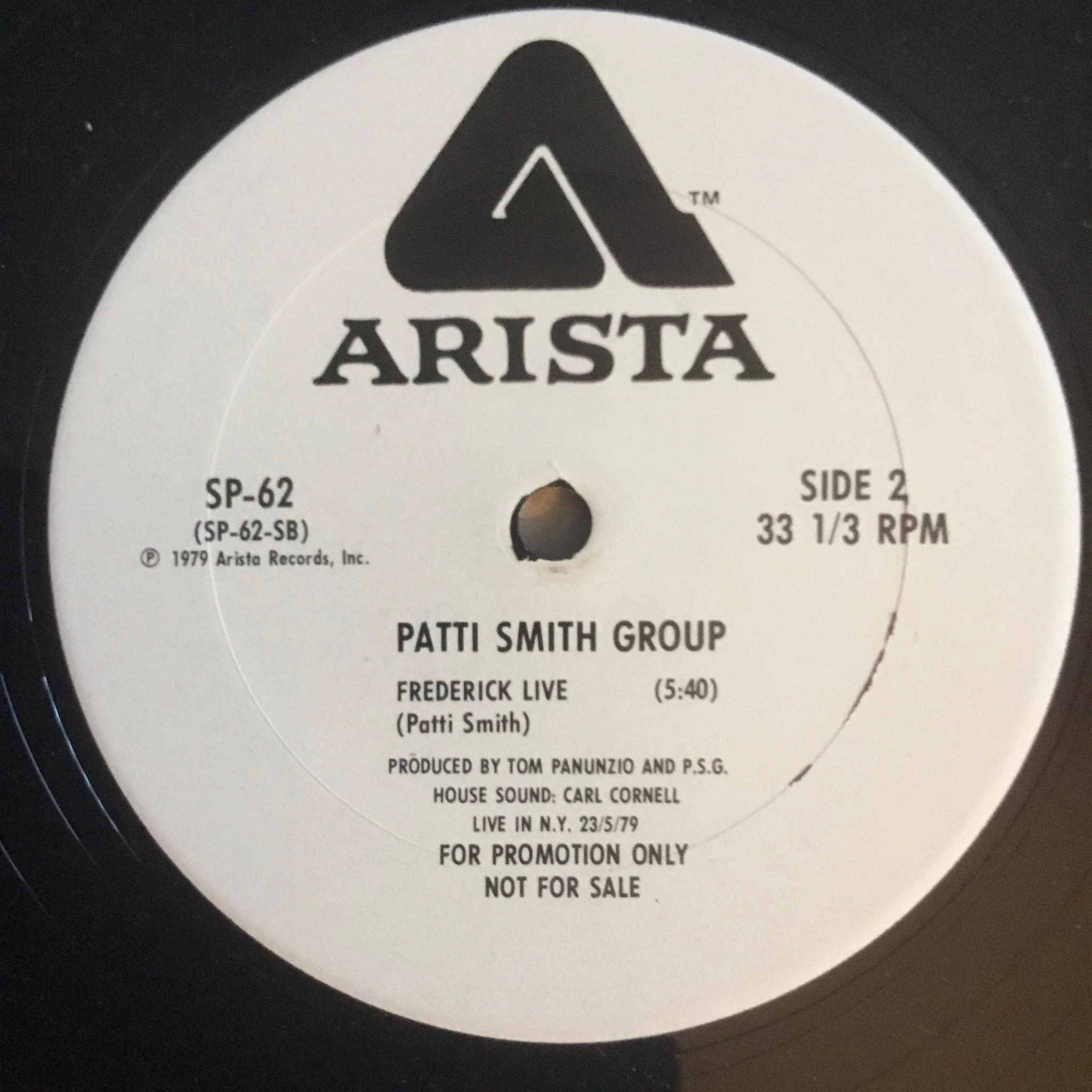 Todd Rundgren's harmonies in Patti Smith's song Frederick