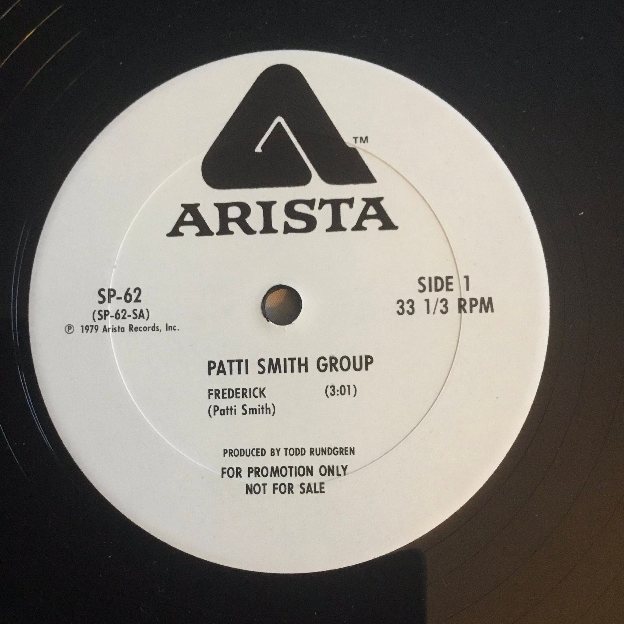 Todd Rundgren's harmonies in Patti Smith's song Frederick