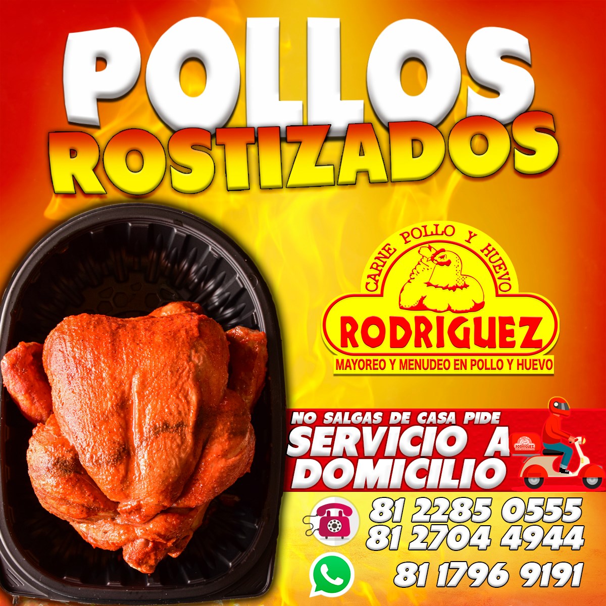 ️POLLOS ROSTIZADOS ️😋 NO SALGAS DE... - Pollos Rodríguez