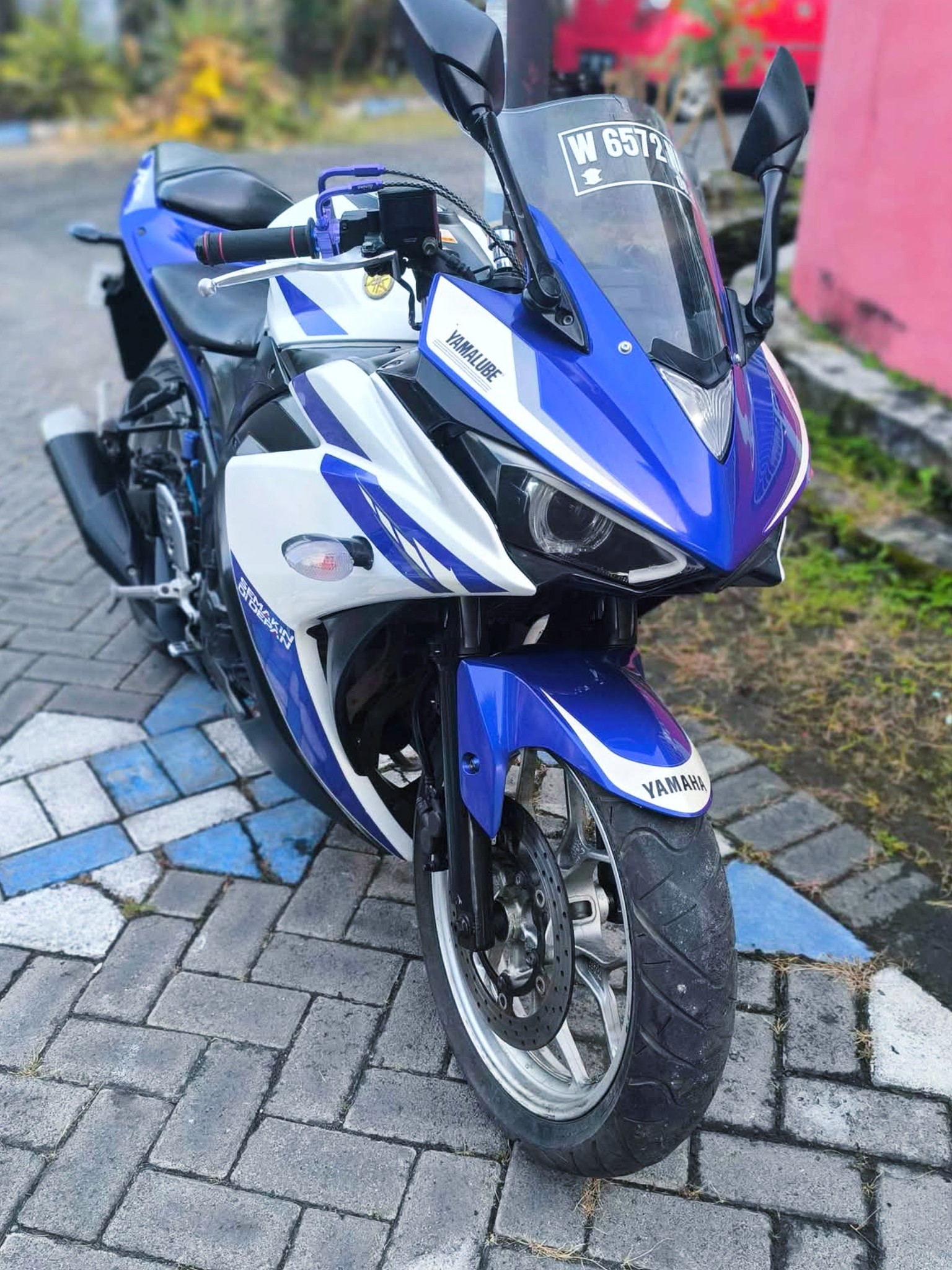 R25 Yamaha 🔥🔥🔥 . . . . . W พ6572 6572 От YAMALUBE หาน YAMAHA