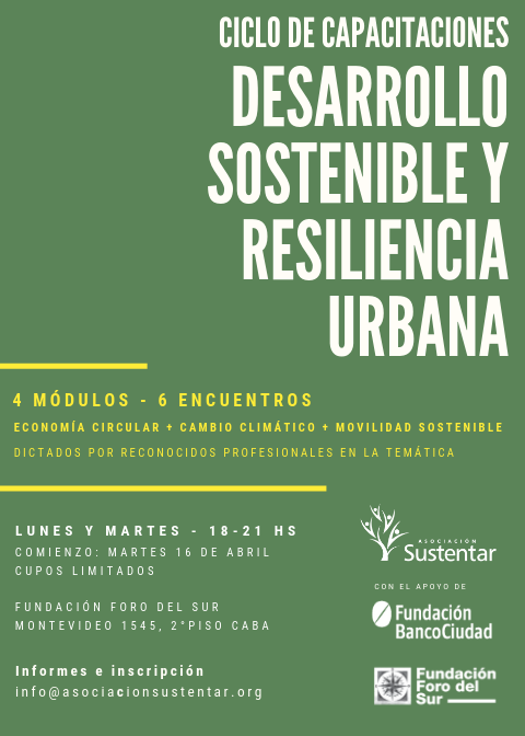 Sustentar - Los invitamos al ciclo de capacitaciones sobre... | Facebook