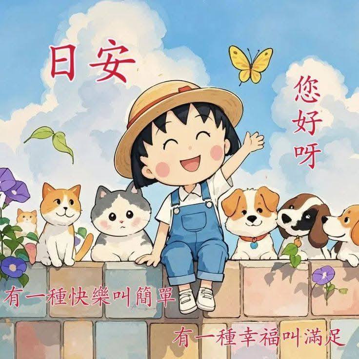 早安事事如意如日安您好呀有一種快樂叫簡單身6 有一種幸福叫滿足滿足