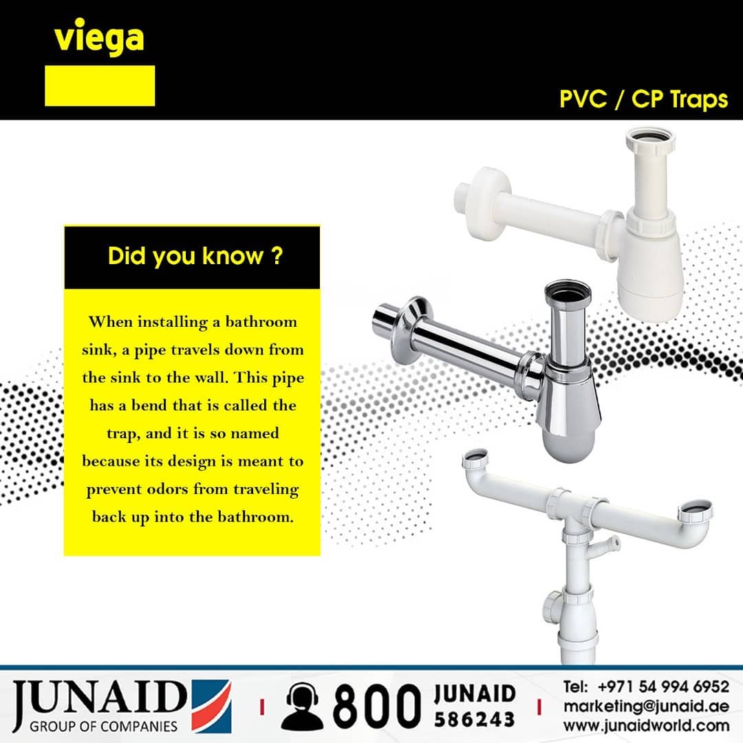 Junaid Group - Viega - PVC and Chrome Plated Bottle Traps... | Facebook