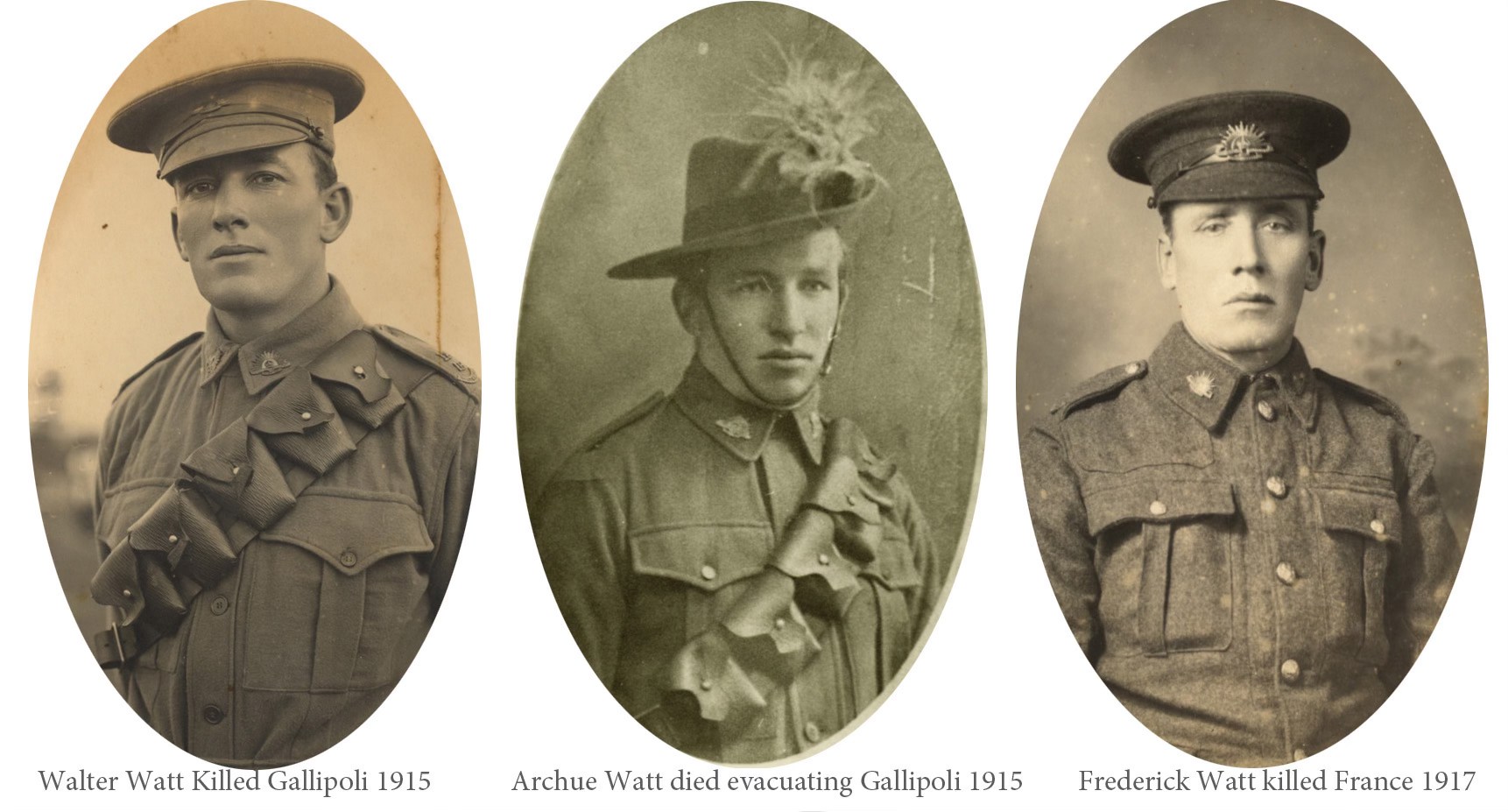 Gulgong History | In memory of my three great Watt uncles and a page ...