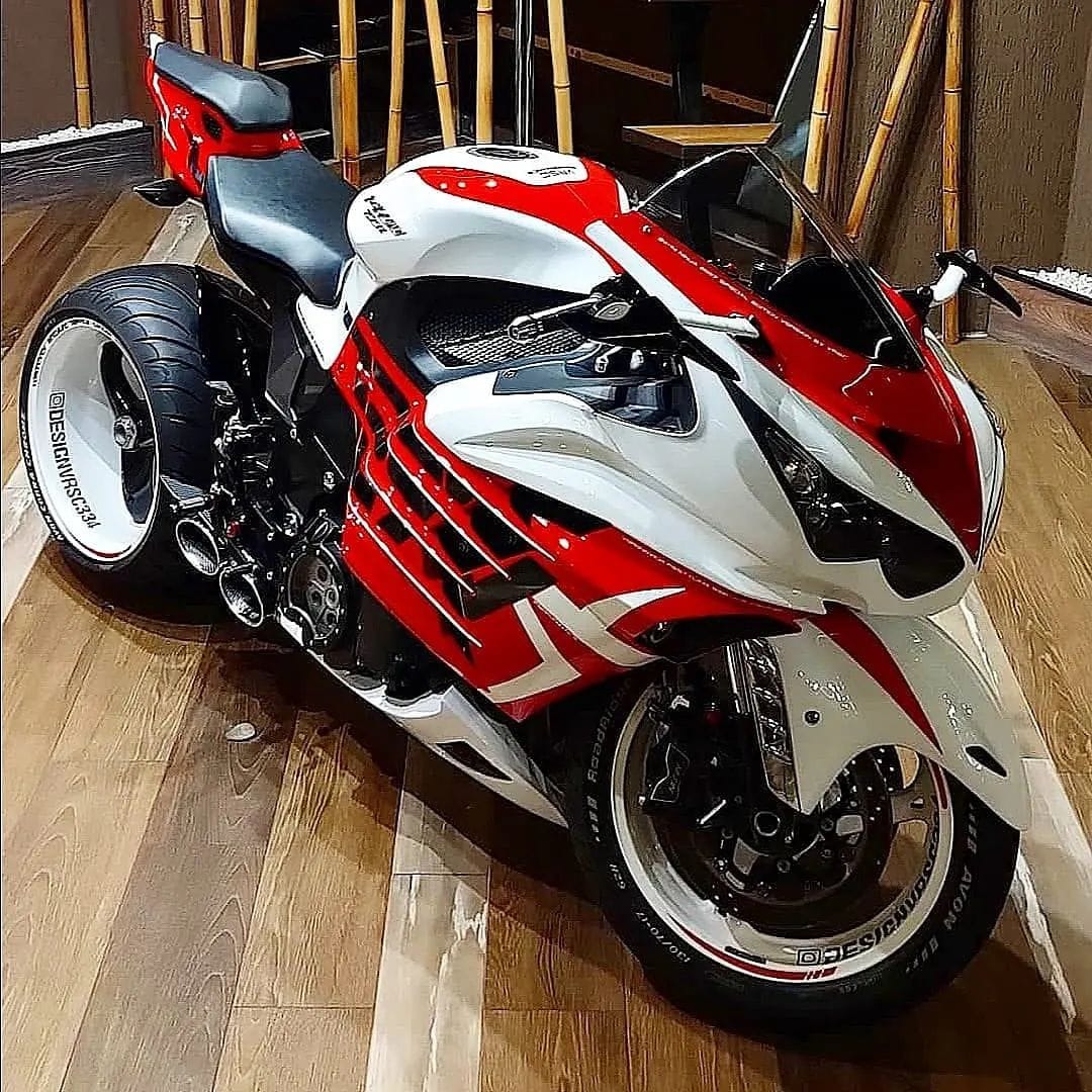 Custom Kawasaki ZX14 Garwood Custom Cycles 💜