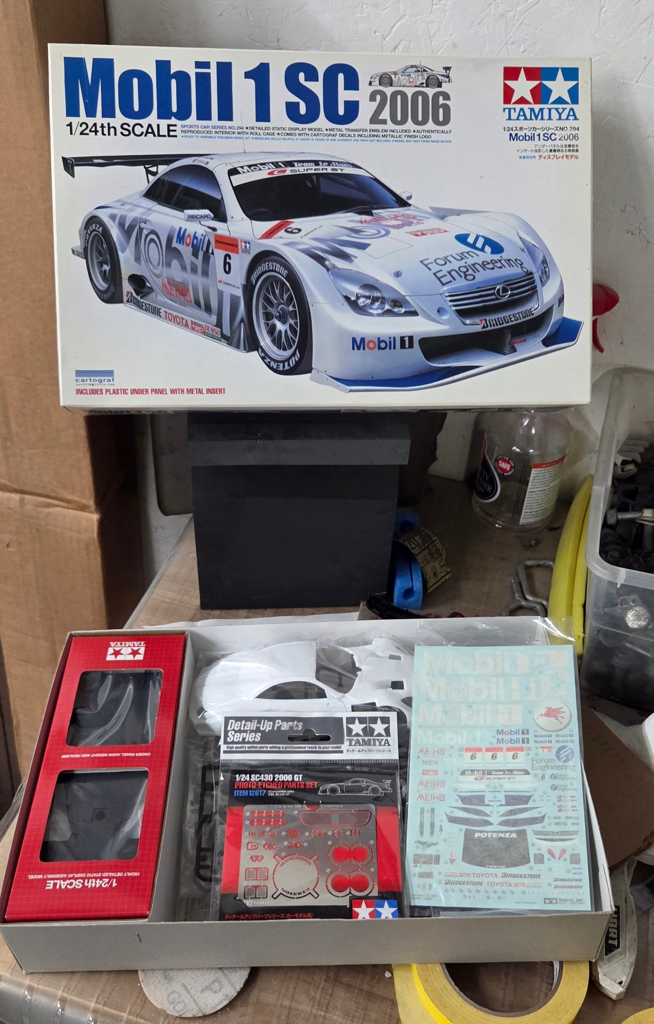 Tamiya Open Interface 2006 Super GT Lexus SC430 model car