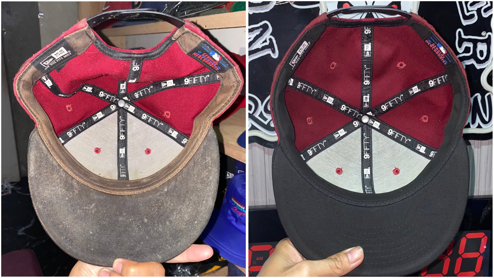 Nogisnaizer Restoration cap - Done Change brim X change top button X ...
