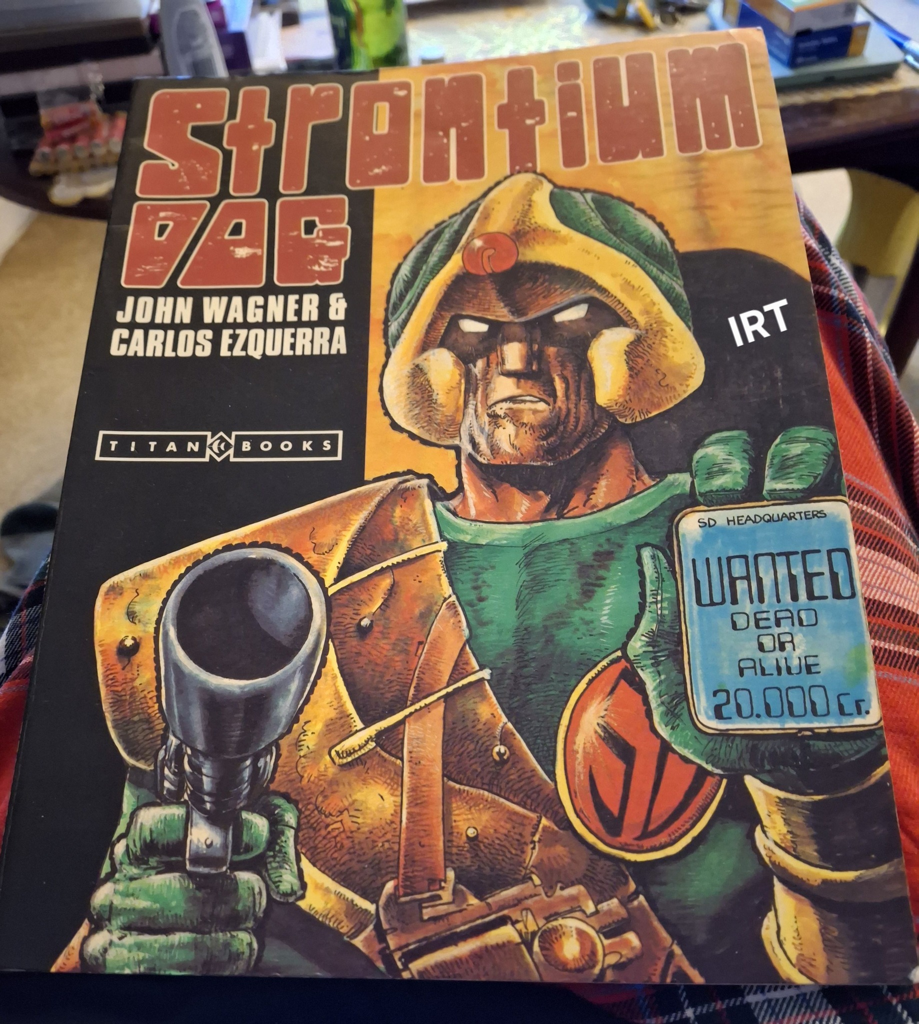Strontium Dog fan recreates Johnny Alpha's classic 2000AD cover