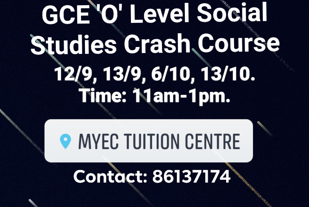 MYEC Online - 😀 🌍⏰ Need Social Studies Revision for your...