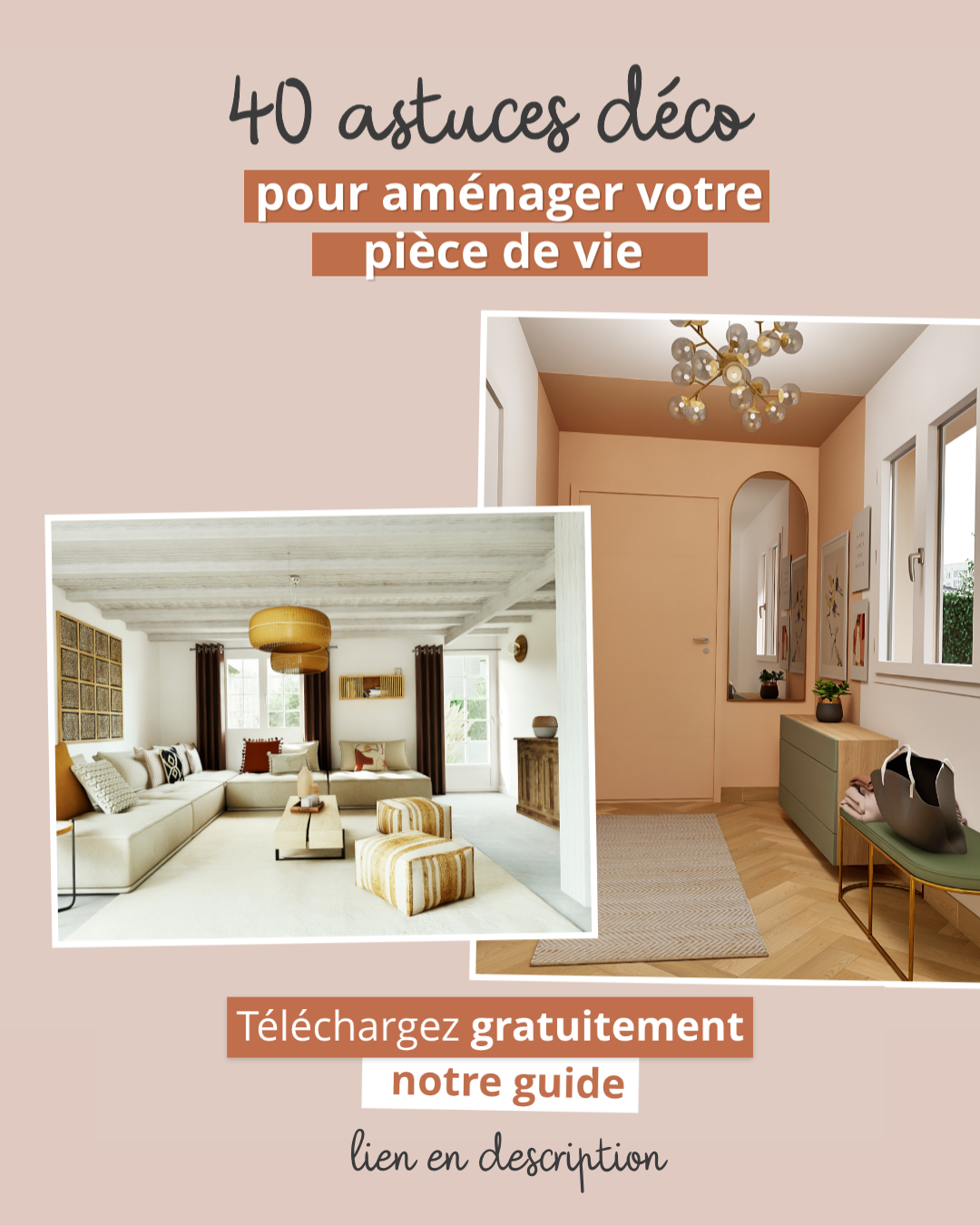 Rhinov - Un salon plein de charme ! 💡 L'astuce déco pour décorer le mur ...
