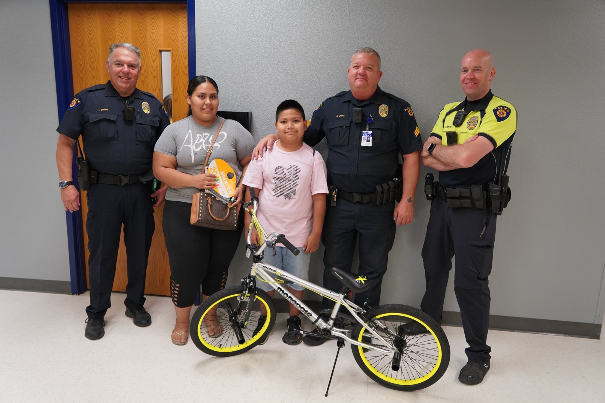 Axel is a 6th grader at Hernandez Middle School. His bike was