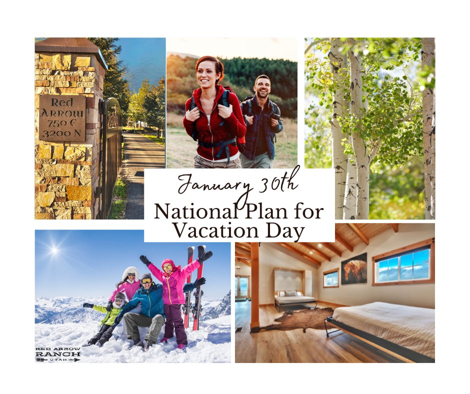 January 30th is National Plan A... - Red Arrow Ranch Utah | Facebook